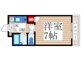 堀川マンションの物件間取画像